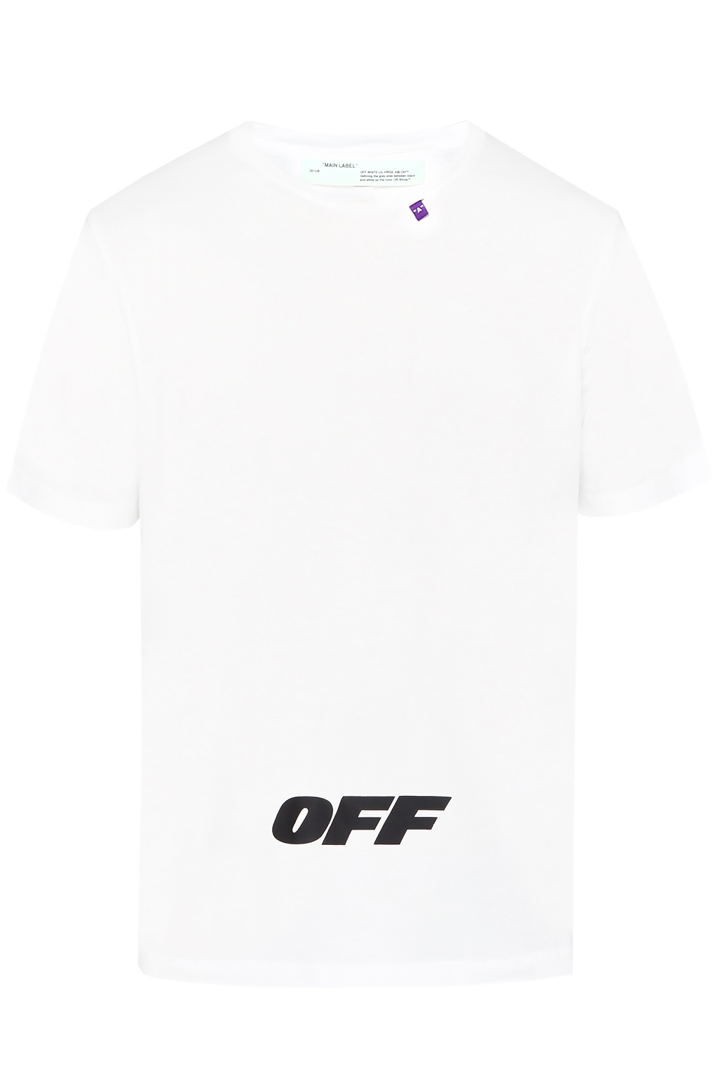 White Printed oversize Tshirt OffWhite Vitkac GB